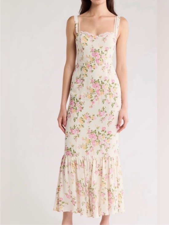 Reformation Dresses & Skirts - Reformation Irisa Floral Trumpet Dress
